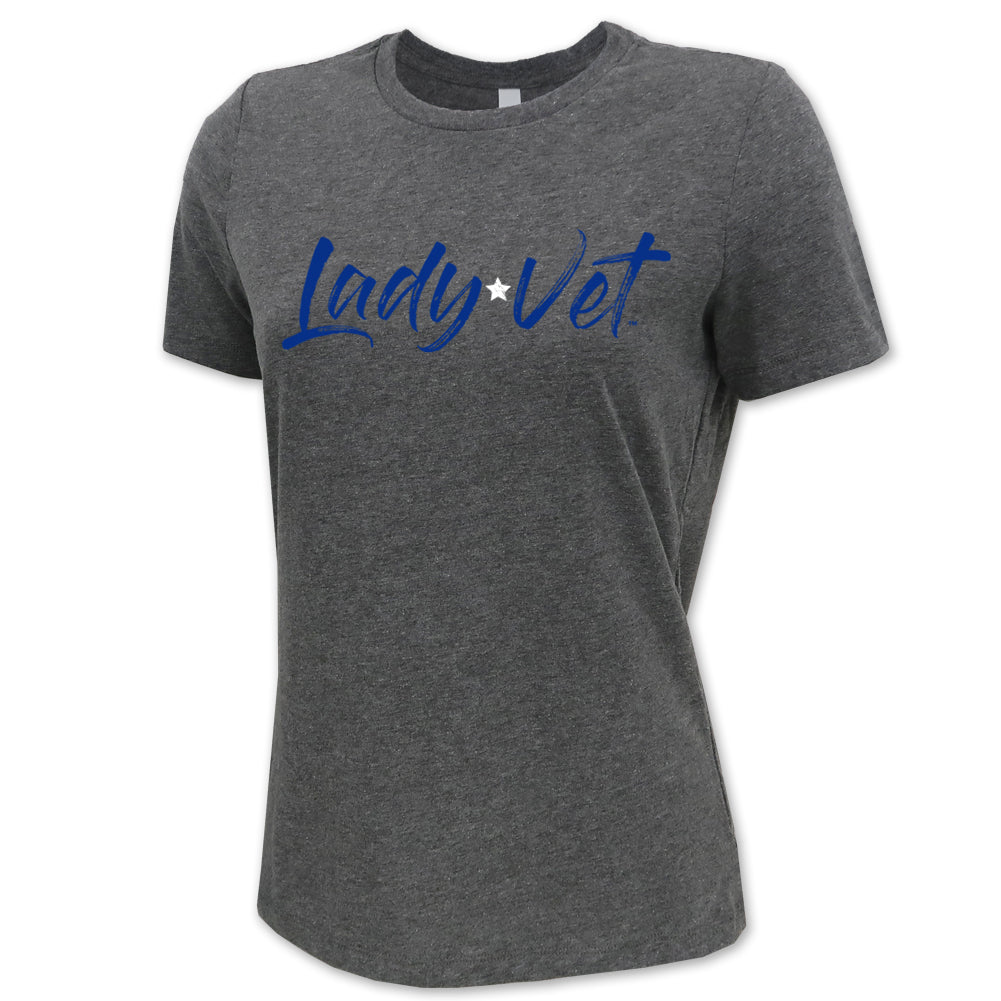 Air Force Lady Vet Full Chest Logo Ladies T-Shirt