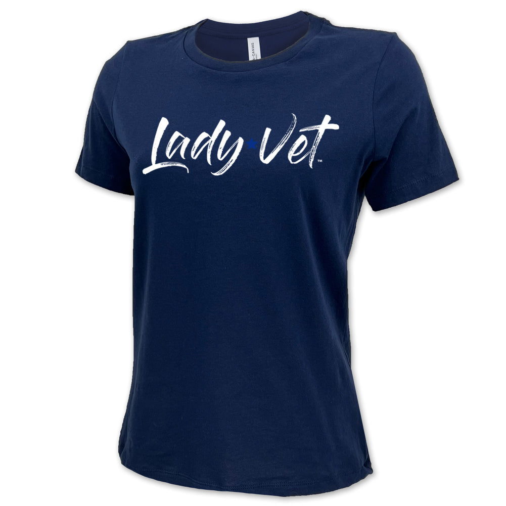 Air Force Lady Vet Full Chest Logo Ladies T-Shirt