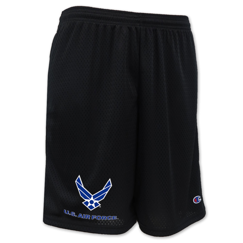 Air Force Champion Wings Logo Mesh Short