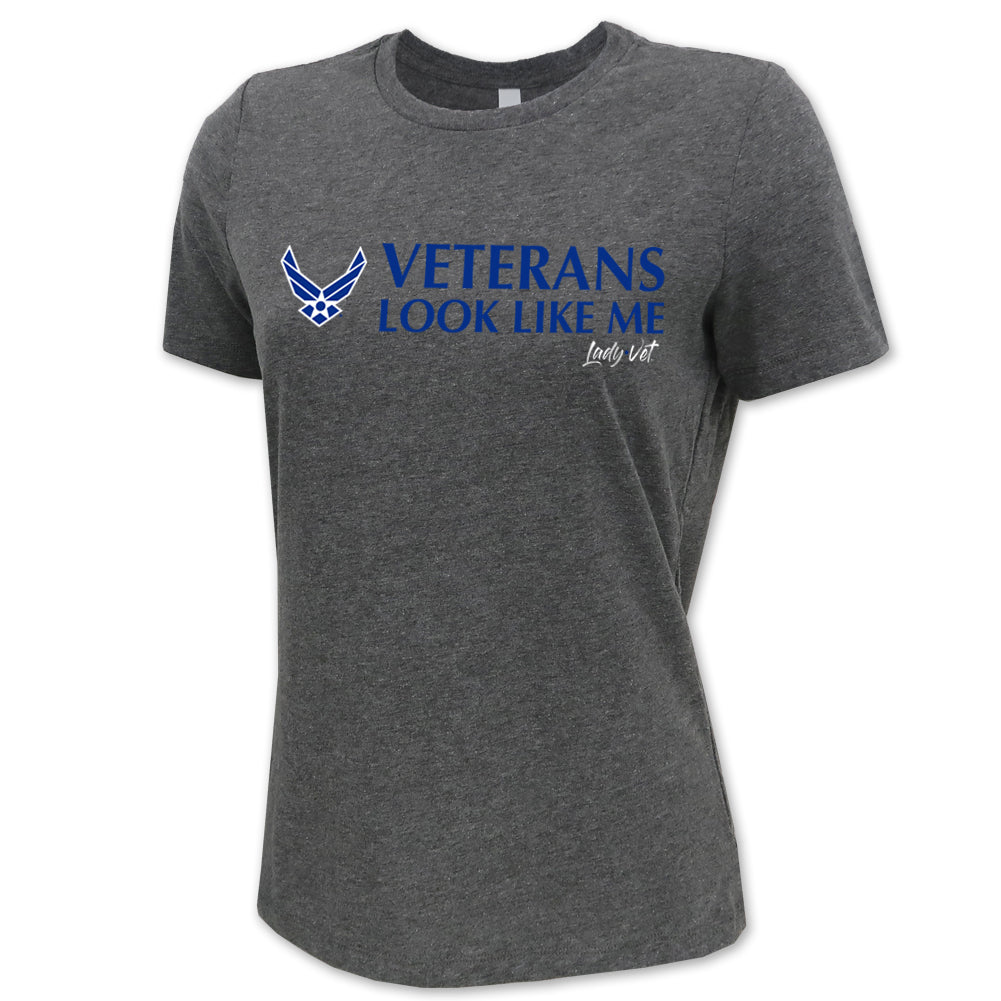 Air Force Vet Looks Like Me Ladies T-Shirt