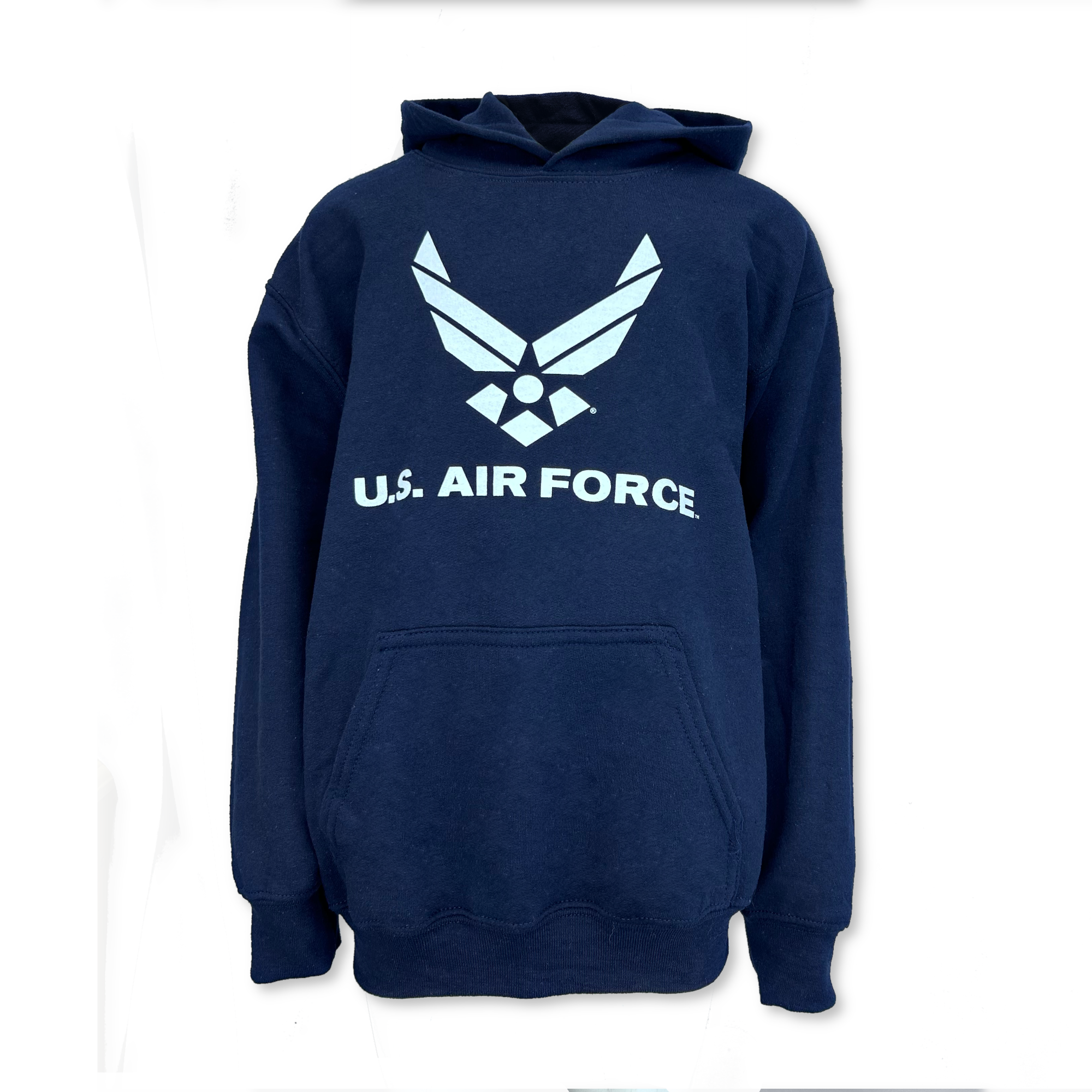 Air Force Youth Logo Core Hood (Navy)