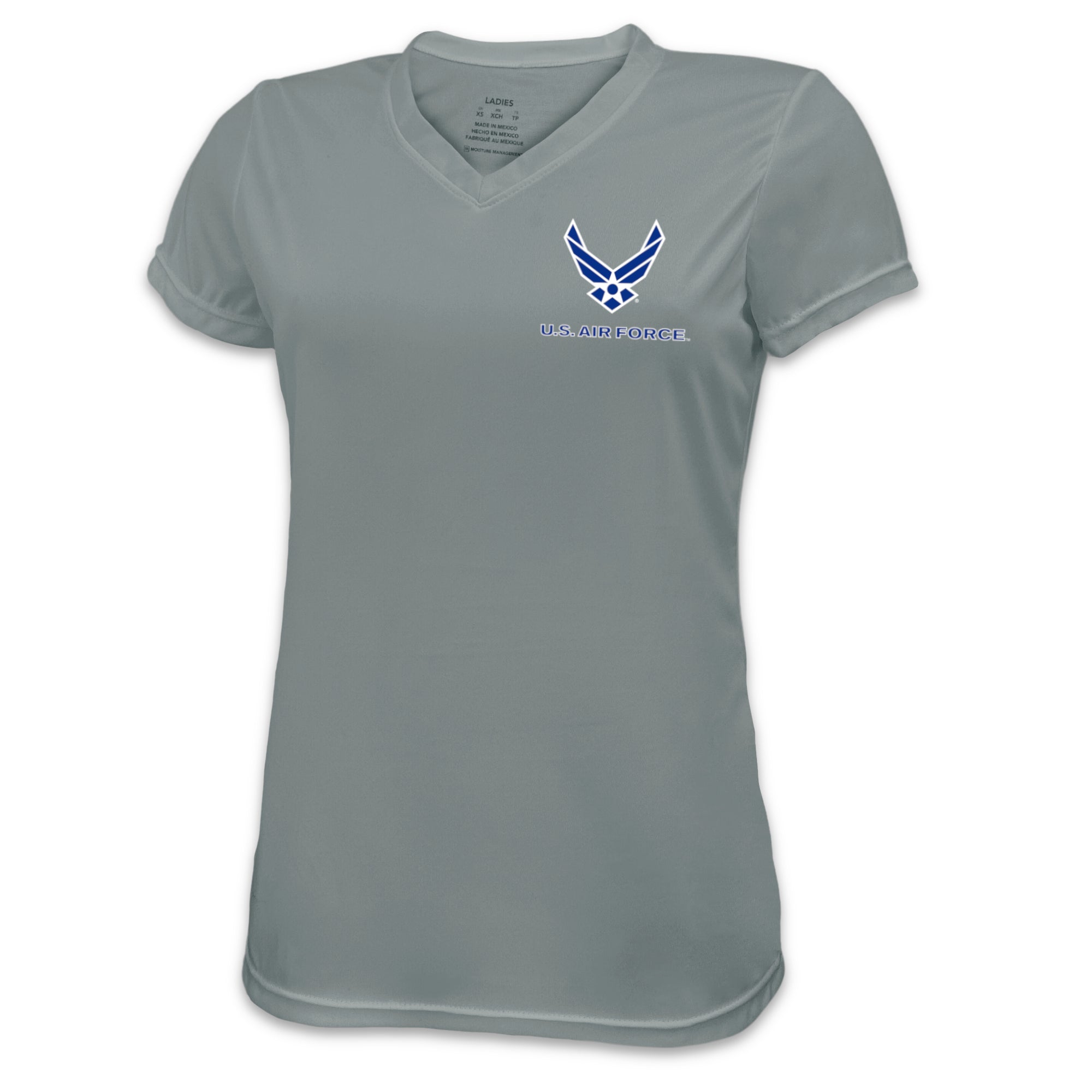 Air Force Ladies Wings Left Chest Performance T-Shirt