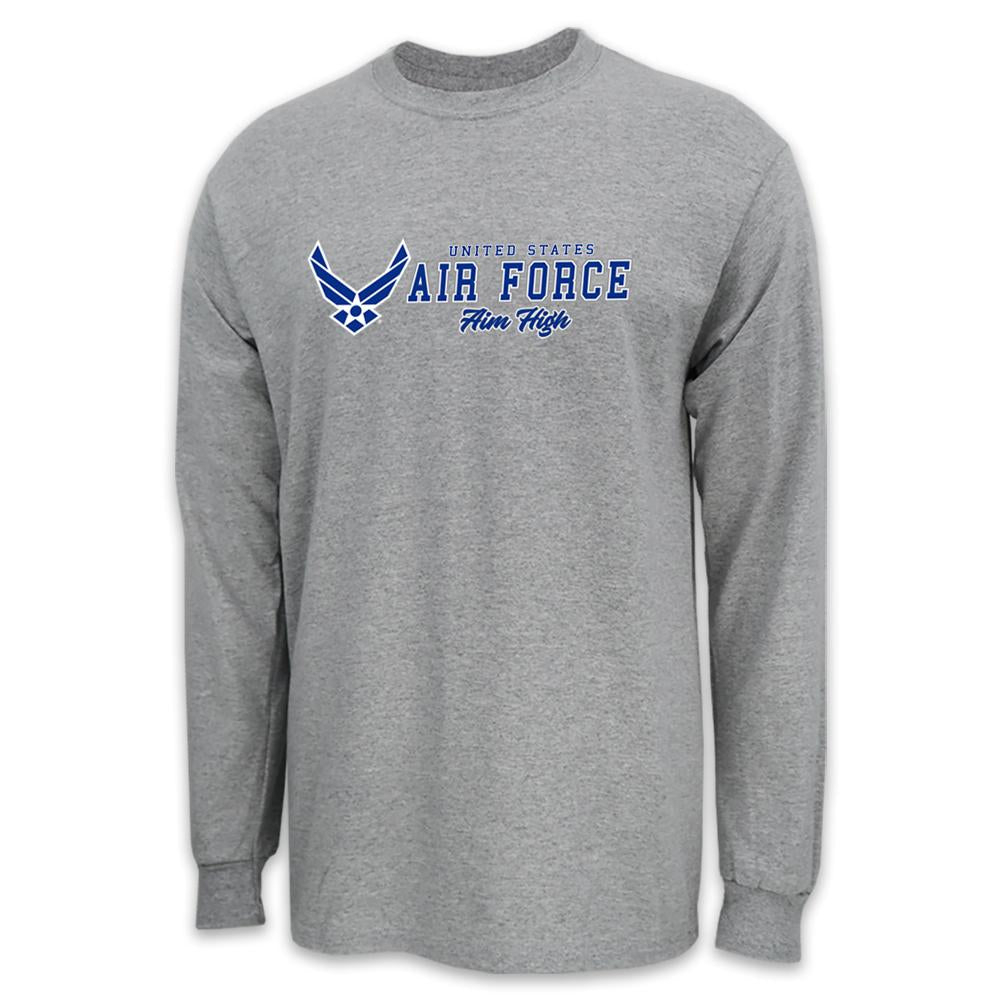 United States Air Force Aim High Logo Long Sleeve T-Shirt