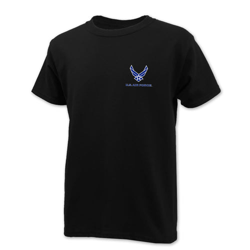 Air Force Youth Wings Left Chest Logo T