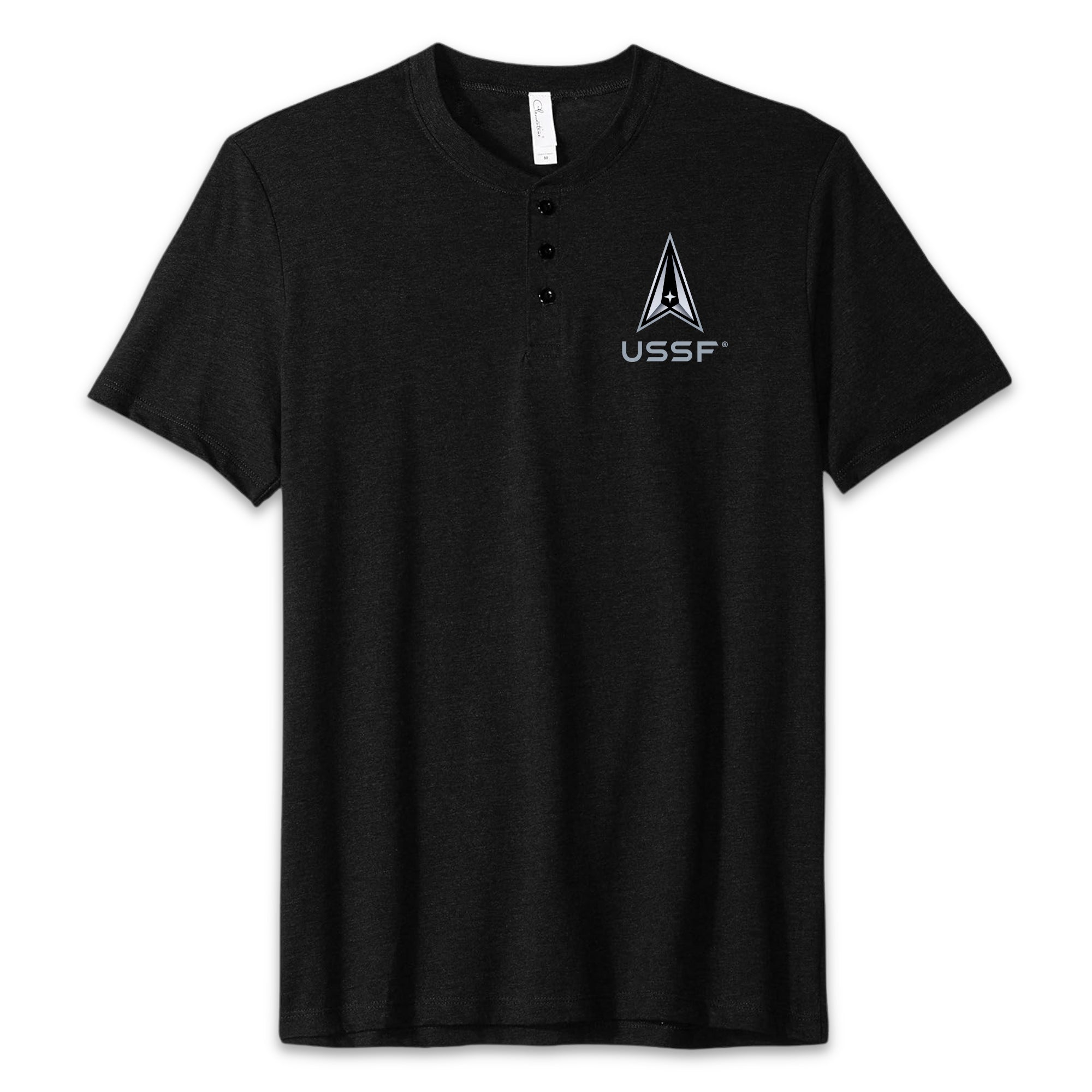 Space Force Delta Mens Henley T-Shirt