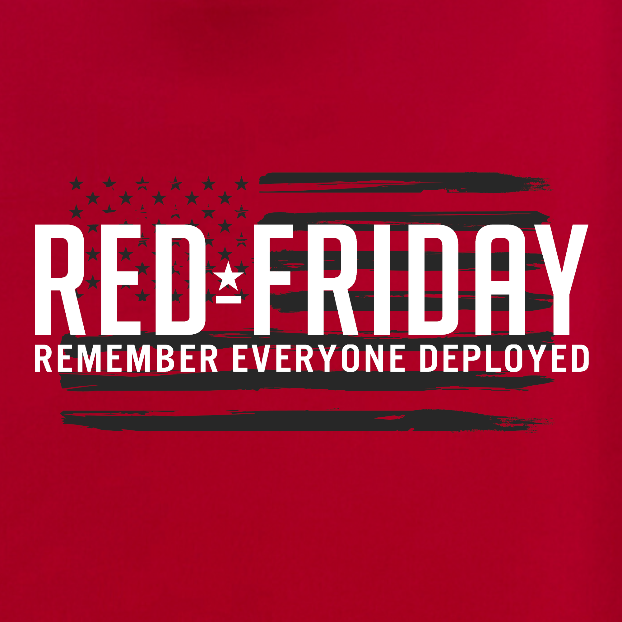  R.E.D Remember Everyone Deployed Red Friday 4 Men's