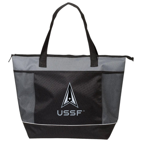 Space Force Shopping Cooler Tote (Grey)