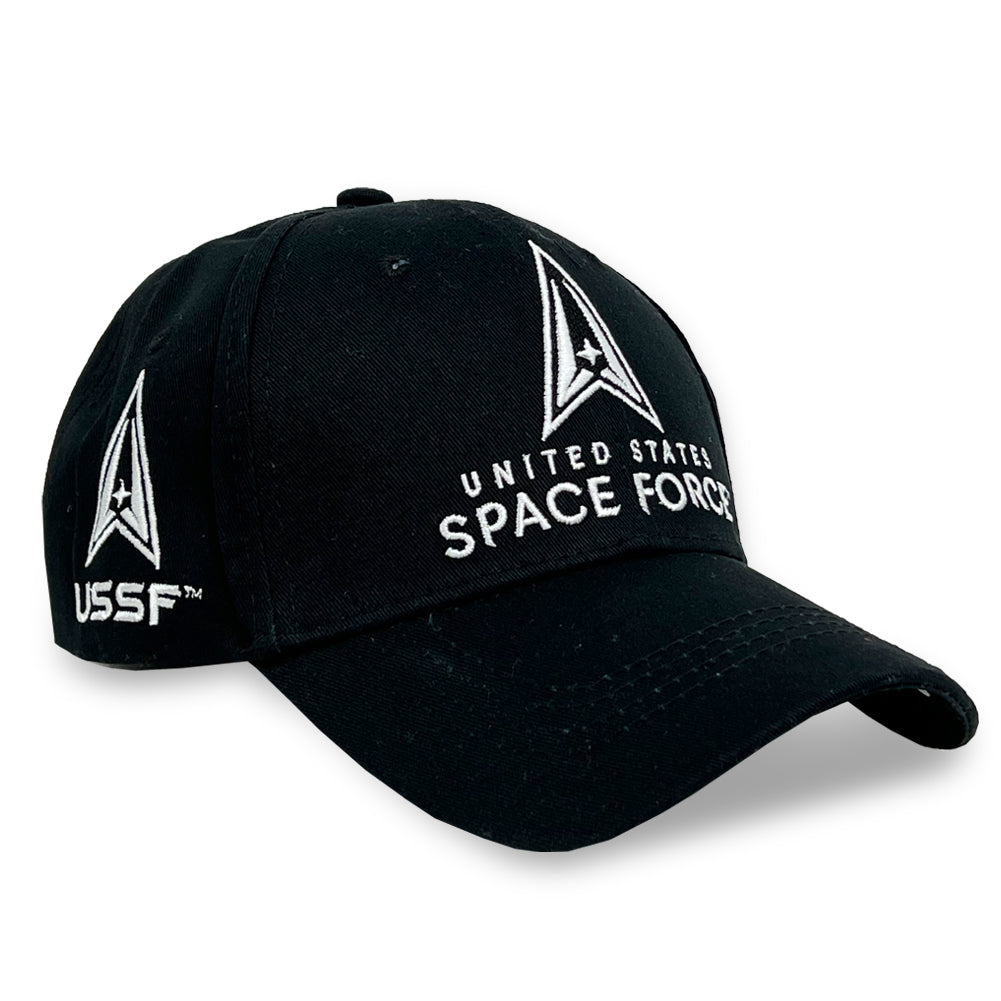 United States Space Force Logo Hat (Black)