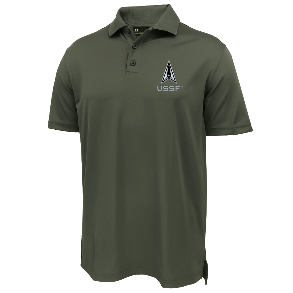 Space Force Under Armour Tactical Performance Polo