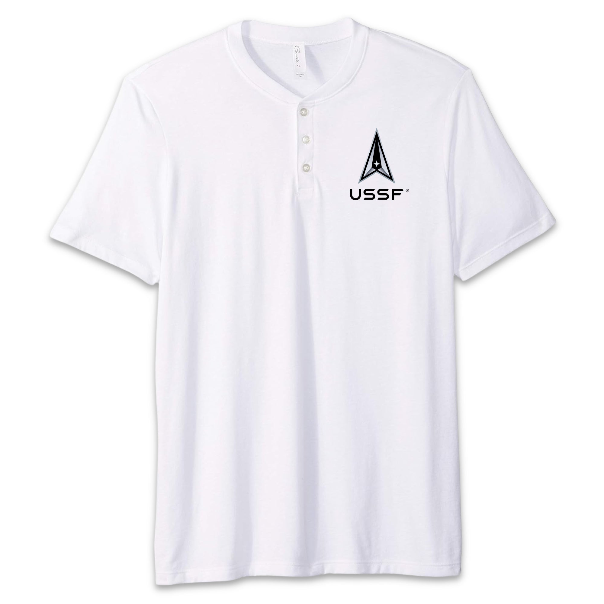 Space Force Delta Mens Henley T-Shirt