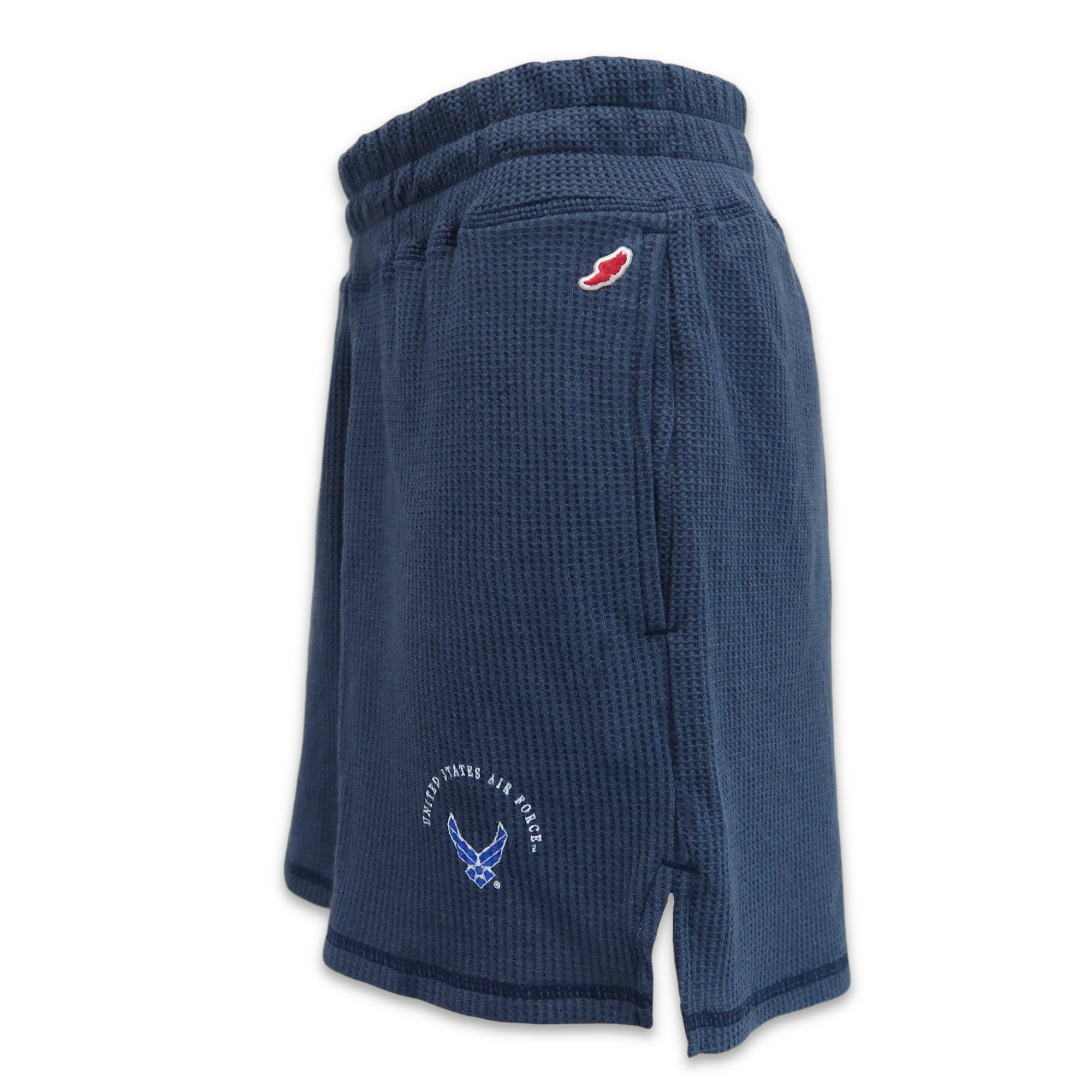 Air Force Ladies Waffle Short (Navy)