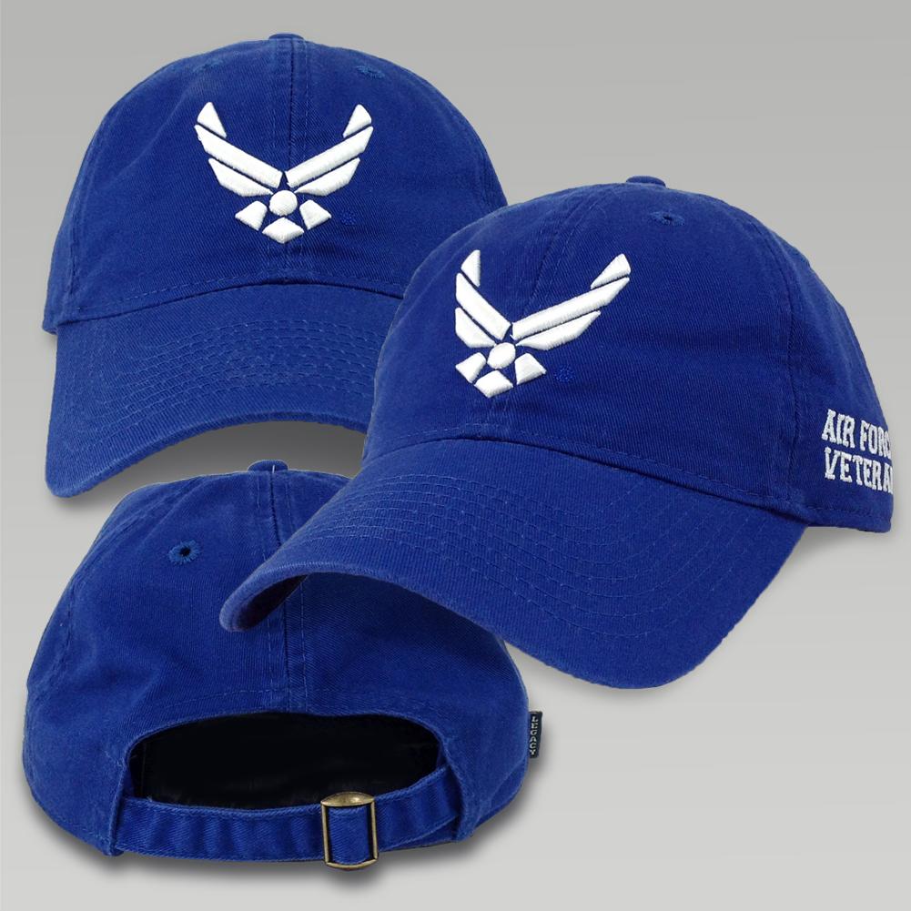 Air Force Wings Vet Hat (Royal)