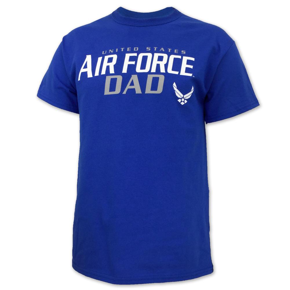 UNITED STATES AIR FORCE DAD T-SHIRT (ROYAL) 4