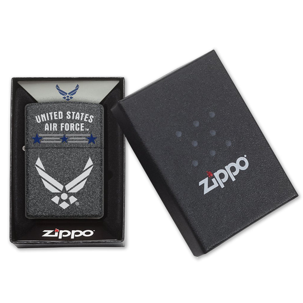 United States Air Force Iron Stone Zippo Lighter