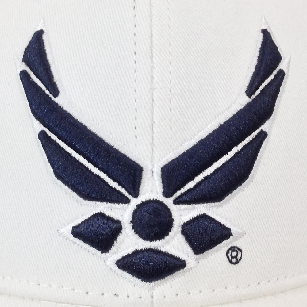 US Air Force Wings Hat (White)