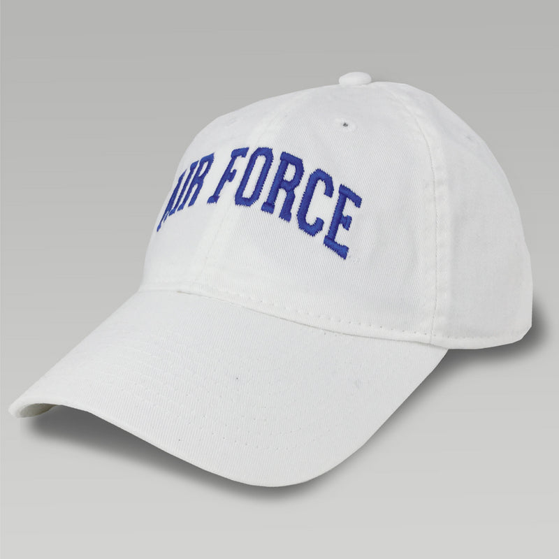 LADIES AIR FORCE ARCH HAT (WHITE)